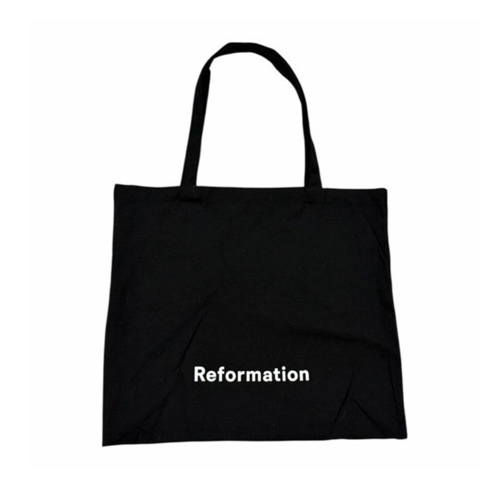 Reformation Iconic Shopper Canvas Tote Bag Back to School Casual